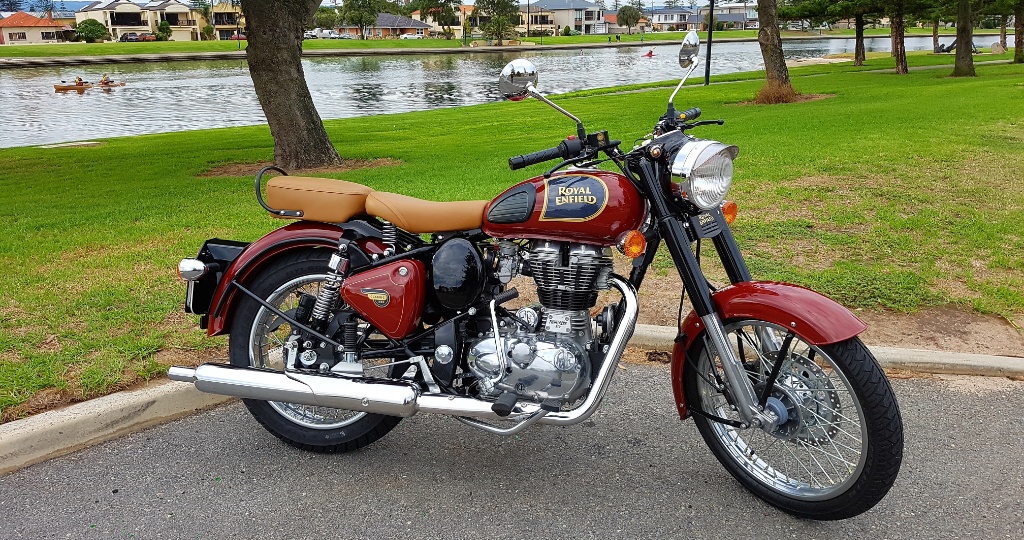 Royal Enfield Classic 350 | Veja essa imagem em: Wikimedia Commons