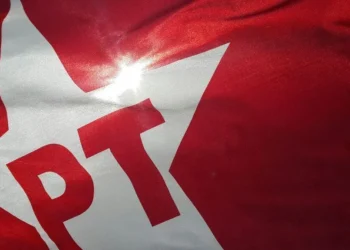 Bandeira do Partido dos Trabalhadores • Reprodução: Flickr