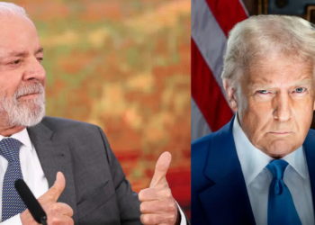 Montagem com fotos de Agência Brasil e Trumpo Vance transition team handout/EPA