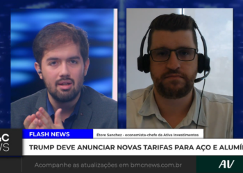 "Oportunidade para o Brasil", afirma economista sobre taxas de Trump