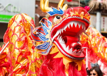 Dragão do Ano Novo Chinês - Créditos: depositphotos.com / lozt