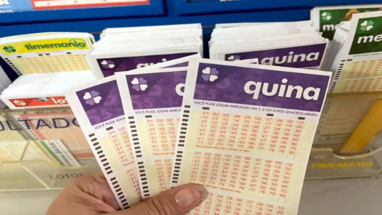 Confira as 5 dezenas sorteadas do concurso 6651 da Quina