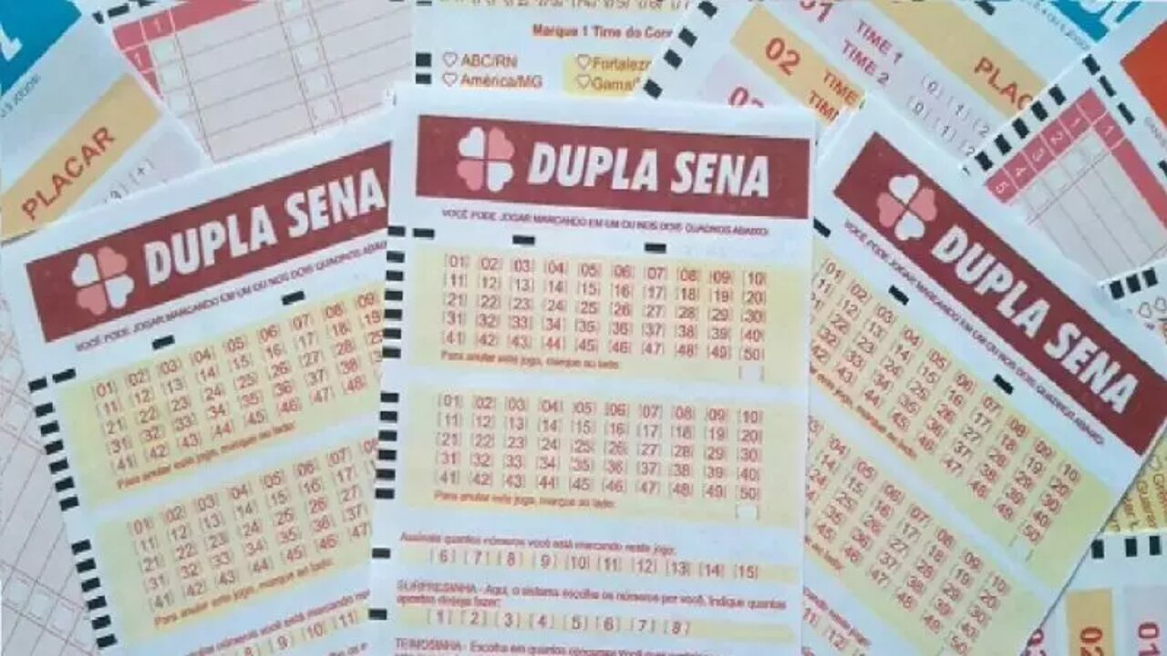 Dupla Sena 2775; resultado do sorteio com prêmio de R$ 3 Milhões