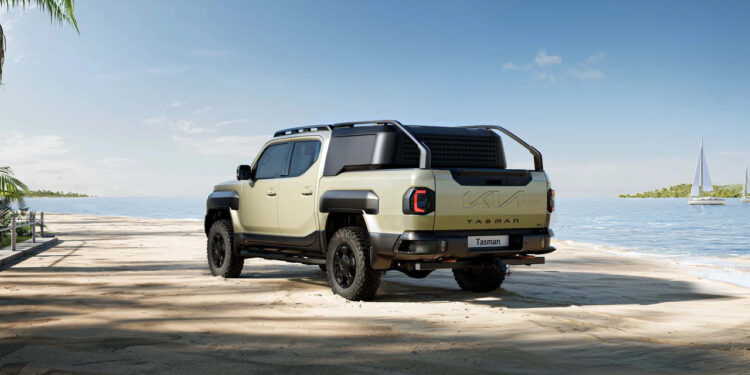 Kia Tasman tem a força e a elegância que você procura em uma picape