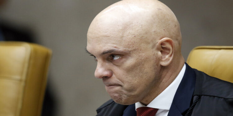 Brasília (DF), 05/12/2024 - O ministro Alexandre de Moraes durante sessão do STF. Foto: Bruno Peres/Agência Brasil