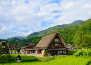 Essa vila do interior é reconhecida como herança da cultura japonesa