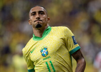 Raphinha, ponta direita da seleção brasileira - Créditos: depositphotos.com / thenews2.com