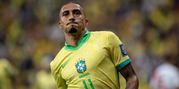Raphinha, ponta direita da seleção brasileira - Créditos: depositphotos.com / thenews2.com