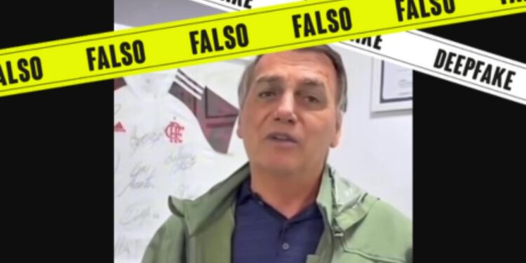 Bolsonaro vítima de golpe deepfake para roubar brasileiros