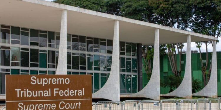 Brasília (DF) 11/04/2023 Fachada do palácio do Supremo Tribunal Federal (STF) Foto: Fabio Rodrigues-Pozzebom/ Agência Brasil