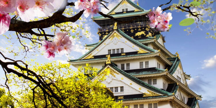Castelo em Osaka - Créditos: depositphotos.com / nicholashan
