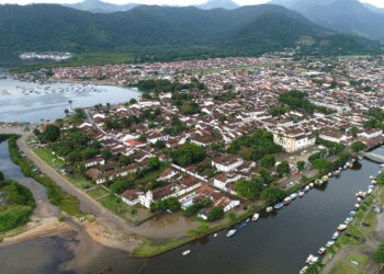 Vista aérea de Paraty - Créditos: depositphotos.com / Cristian_Lourenco