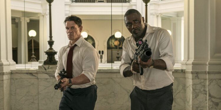 Comédia de ação com Idris Elba e John Cena chega ao Prime Video