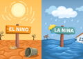 El Niño e La Niña causam os maiores extremos climáticos de 2025