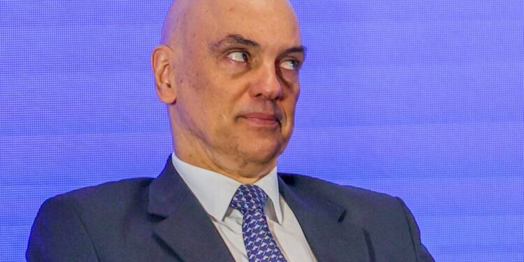 Brasília (DF) 14/08/2024 O ministro do STF, Alexandre de Moraes, participa do seminário "A necessidade de regulamentar as redes sociais e o papel das plataformas na economia digital"  Foto: Fabio Rodrigues-Pozzebom/ Agência Brasil