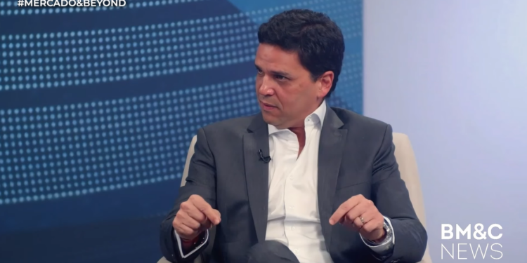 Luiz Tastaldi no programa Mercado&Beyond (Foto: Reprodução BM&C News)