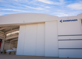 Unidade da Embraer, em Dallas, nos EUA (Foto Divulgação/Embraer)