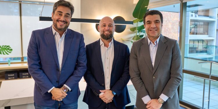 André Fernandes, shareholder Allan Andrade, CEO da Somaxi João Kepler, CEO Equity Group