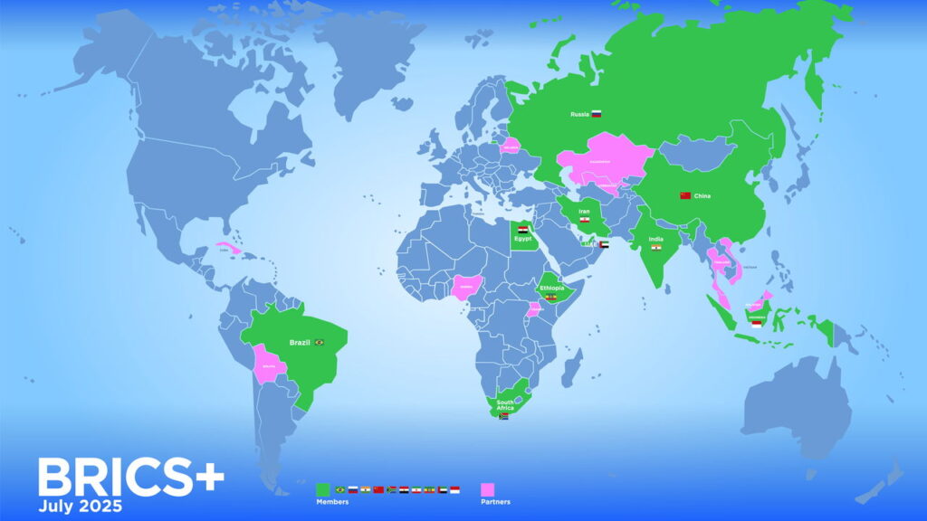FAB monta megaesquema aéreo na Cúpula do Brics 2025