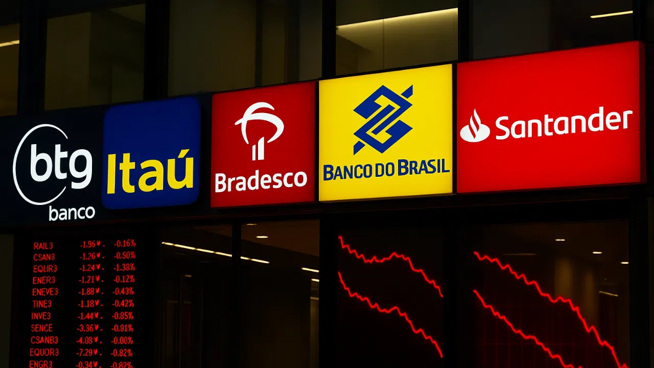 Ações de bancos em alerta sobre crédito: é hora de investir?