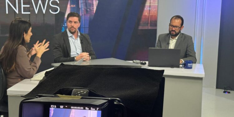 Luiz Razia em entrevista ao BM&C News (Foto: Maurílio Goeldner)