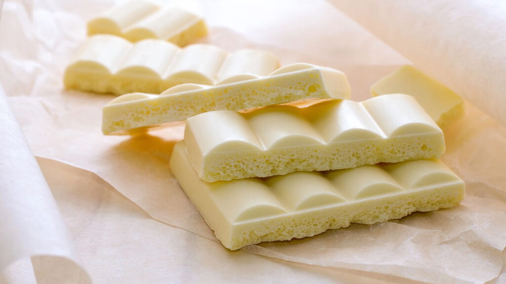 O chocolate branco tem uma história inusitada e sabor único