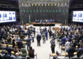 Evento no plenário da Câmara dos Deputados em homenagem ao Dia Nacional do Empreendedor e ao Simples Nacional 
(Foto: Bruno Spada / Câmara dos Deputados)
