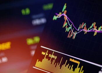 GRÁFICO DE AÇÕES, BOLSA DE VALORES, MERCADO FINANCEIRO.