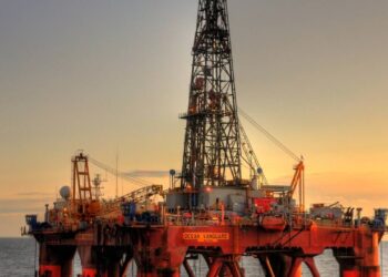 Plataforma de petróleo da Petrobras