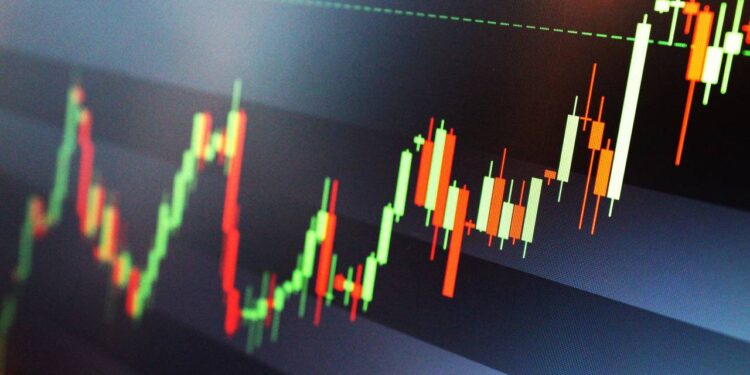gráfico de ações, bolsa de valores