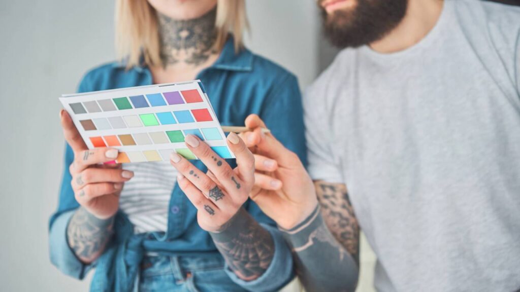 Essas cores são escolhidas por quem se sente seguro consigo mesmo