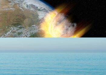 O que aconteceria com o mundo se um asteroide gigante caísse no mar