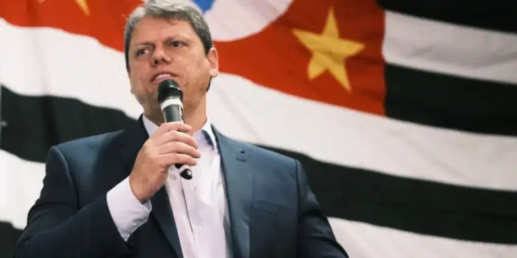 Tarcísio de Freitas, governador de SP