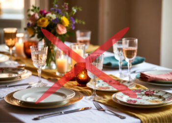 Nem branco, nem dourado na toalha de Ano Novo: a cor da moda para 2026