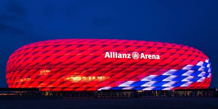 Allianz Arena - Créditos: depositphotos.com / rarrarorro