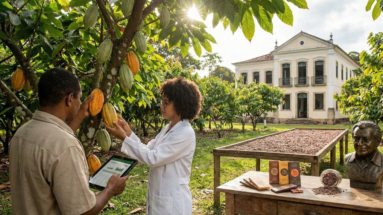 Cidade fundada em 1910 foi um dos maiores polos mundiais de produção de cacau