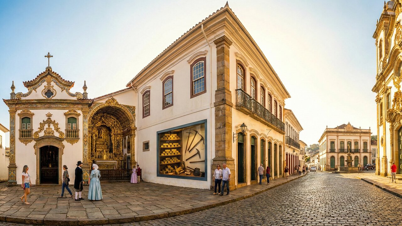 Cidade histórica de Minas, situada a 705 metros de altitude, tem um dos centros mais preservados do Brasil