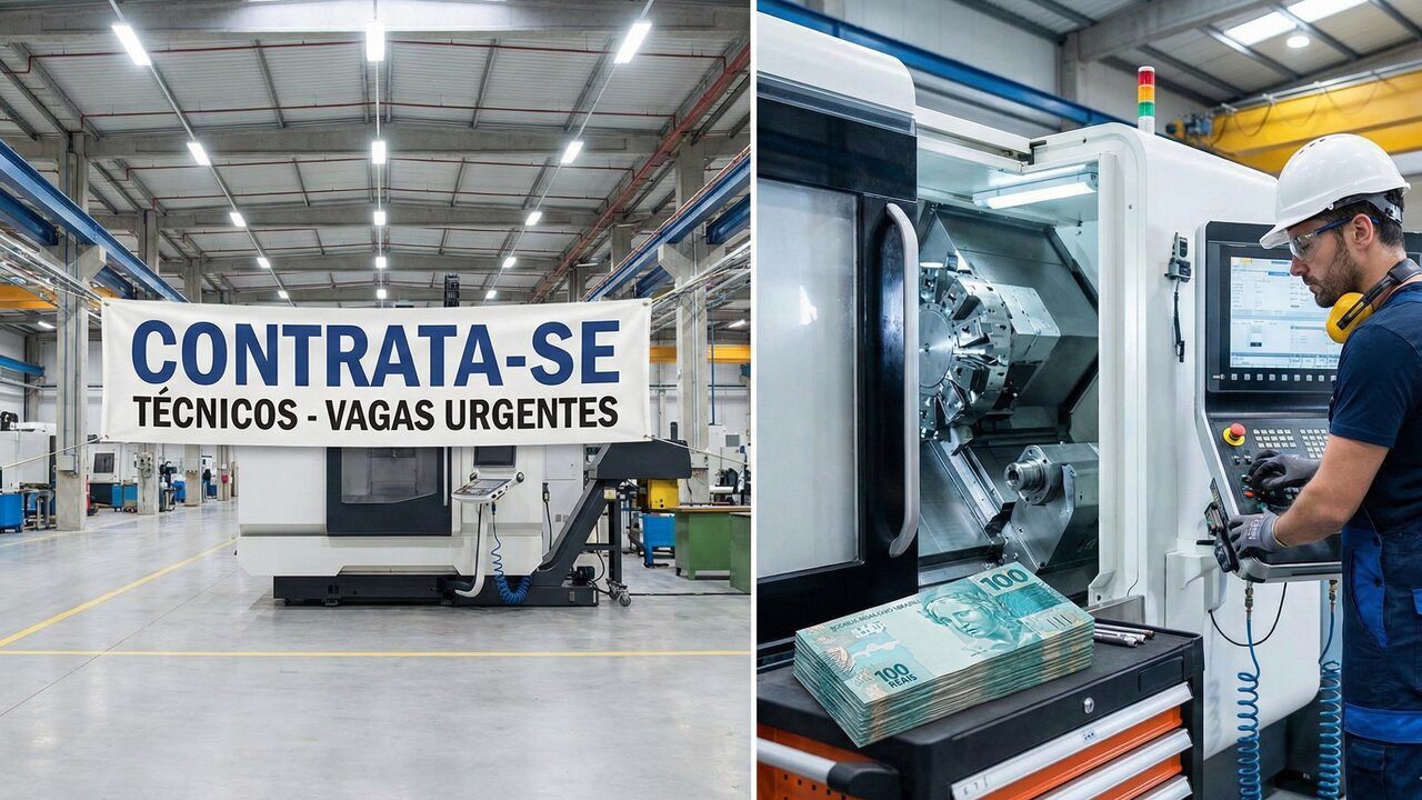 Salários de até R$ 5 mil: 6 cursos técnicos e profissões operacionais que pagam mais que muitas faculdades