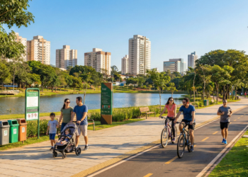 Cidade paulista do interior em média altitude reconhecida pela boa qualidade de vida