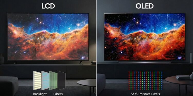 A tecnologia que cria pretos perfeitos e cores vibrantes na sua tela. Entenda como os displays OLED funcionam