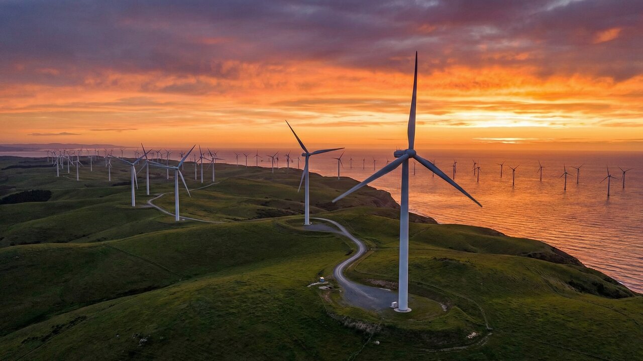 A ciência por trás das gigantes que transformam uma simples brisa em energia para cidades inteiras