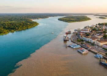 Cidade fundada em 1661, uma das mais antigas da Amazônia, é um polo portuário vital no Pará