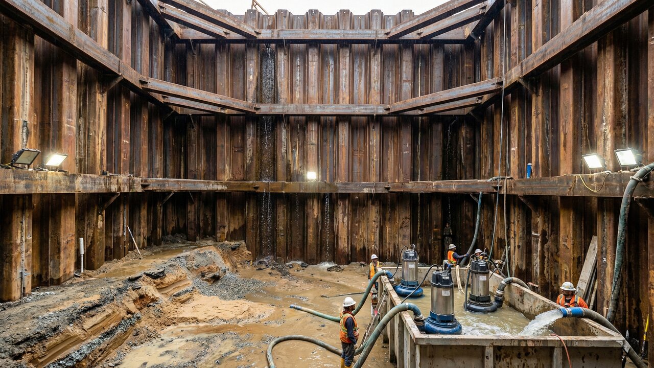 Eles desafiam a pressão da água para erguer estruturas gigantescas no fundo do mar