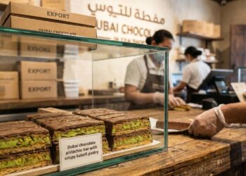 No meio do deserto, uma corrida pelo chocolate de luxo está acontecendo e as fábricas lutam para dar conta