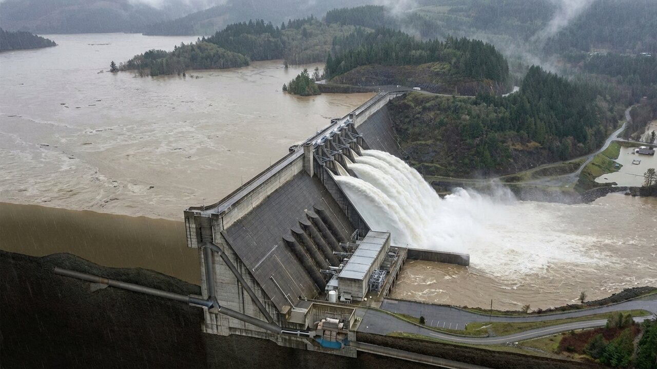 A engenharia monumental que segura a força de milhões de litros de água para abastecer cidades e gerar energia