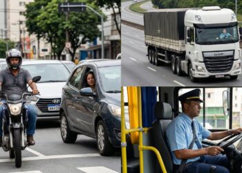 De uma moto a uma carreta, este guia explica de vez a diferença entre as categorias A, B, C, D e E da CNH