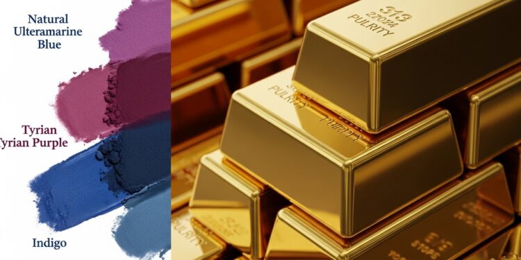 A cor de US$ 3.000 o grama e o segredo por trás do pigmento dos imperadores