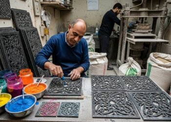 No Egito, um homem luta sozinho para que uma arte de 200 anos não desapareça