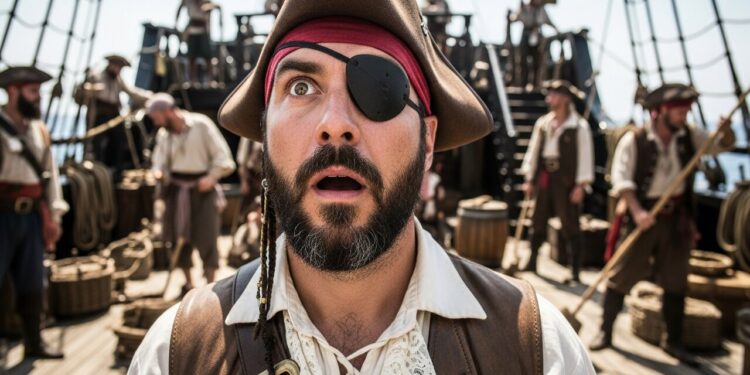 A verdadeira razão do uso de tapa-olhos pelos piratas (e não é o que você pensa)