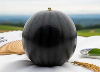 A melancia negra do Japão que pode custar mais de R$ 30 mil em leilões